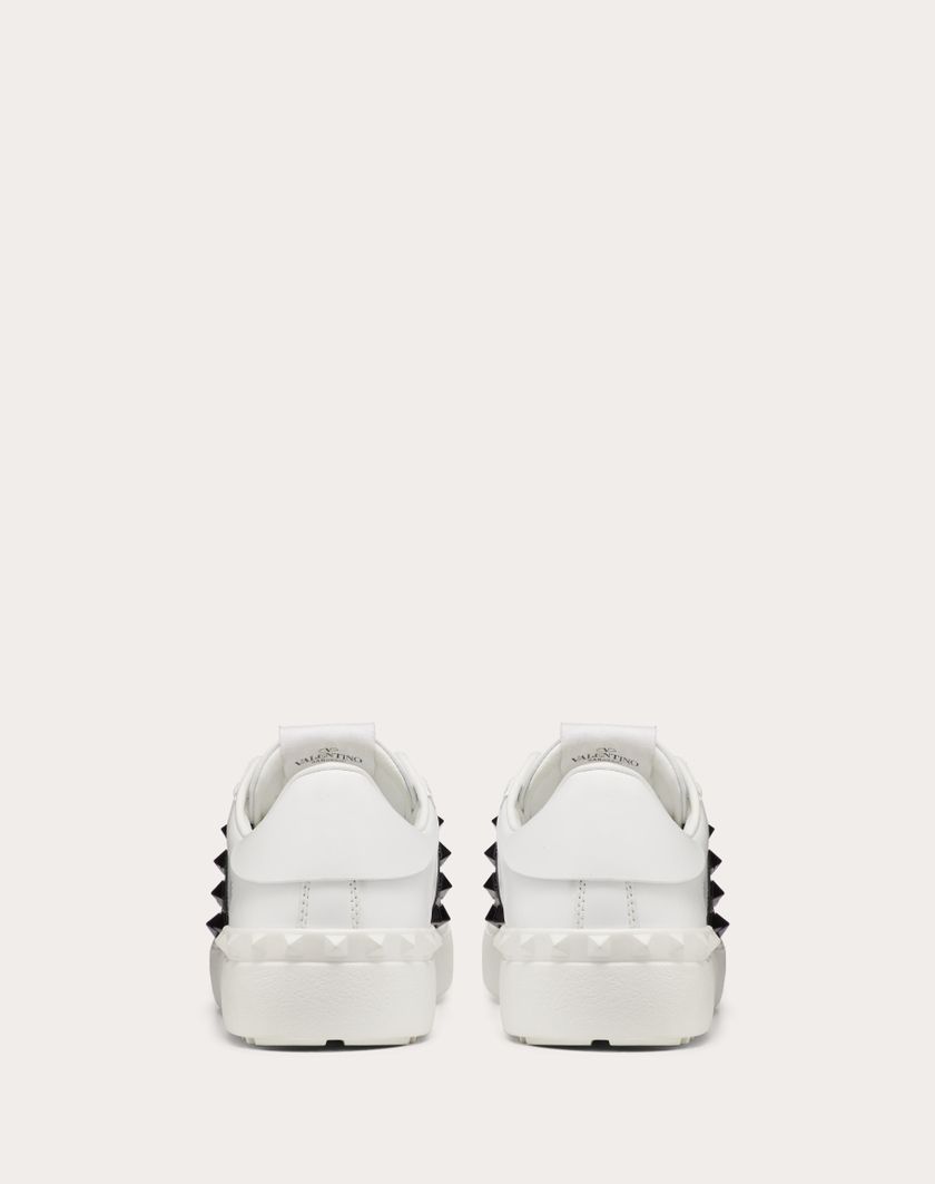 ROCKSTUD UNTITLED SNEAKER IN CALFSKIN LEATHER WITH TONAL STUDS - Image 5